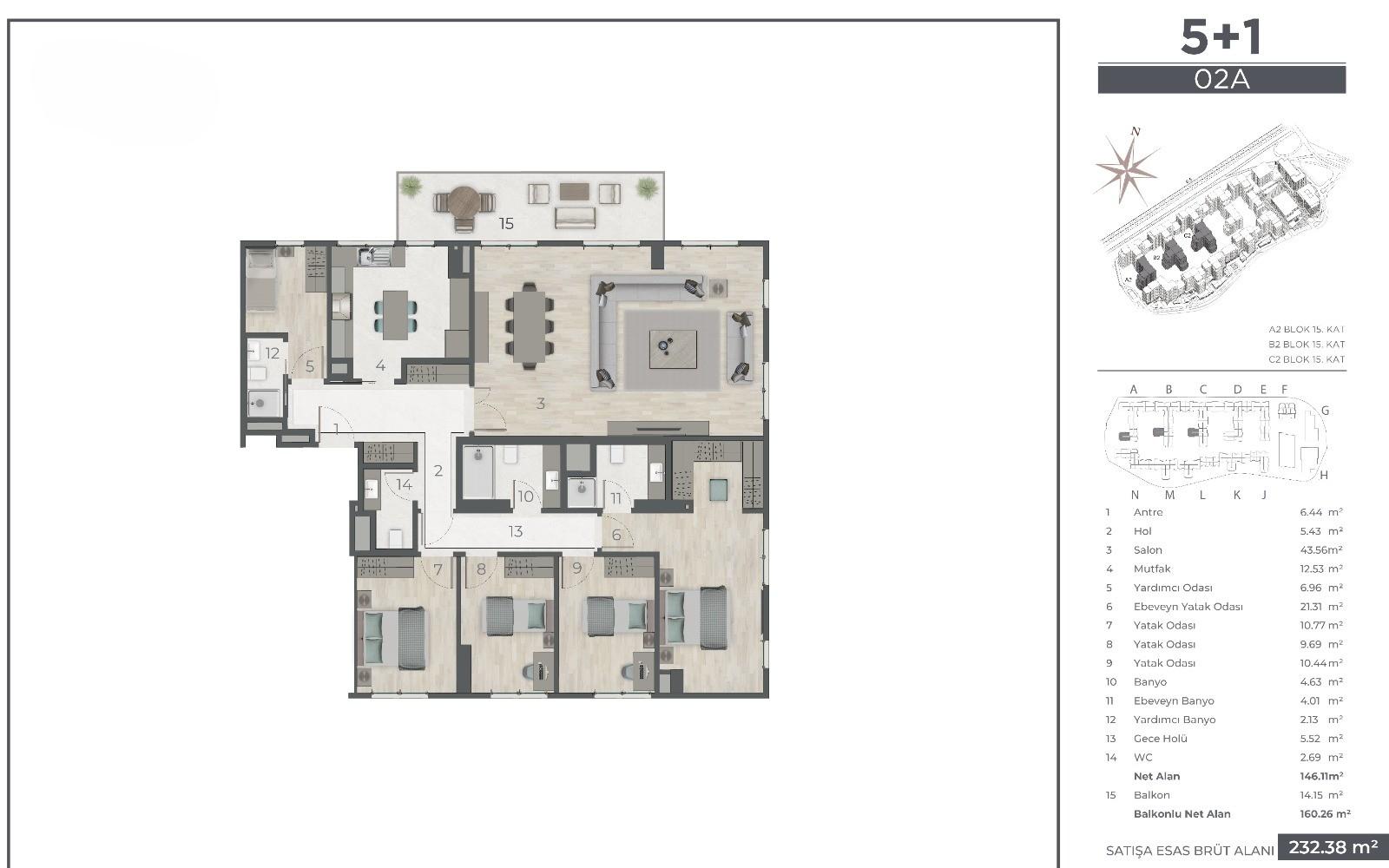 Akzirve Topkapı 29: Luxury 5+1 Apartment in Zeytinburnu - Suitable for Citizenship