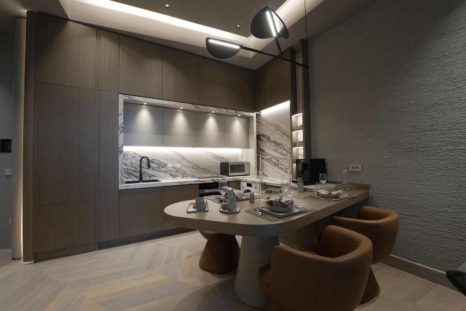 Alya Residence Levent: Luxury 1+1 Apartment - Suitable for Citizenship