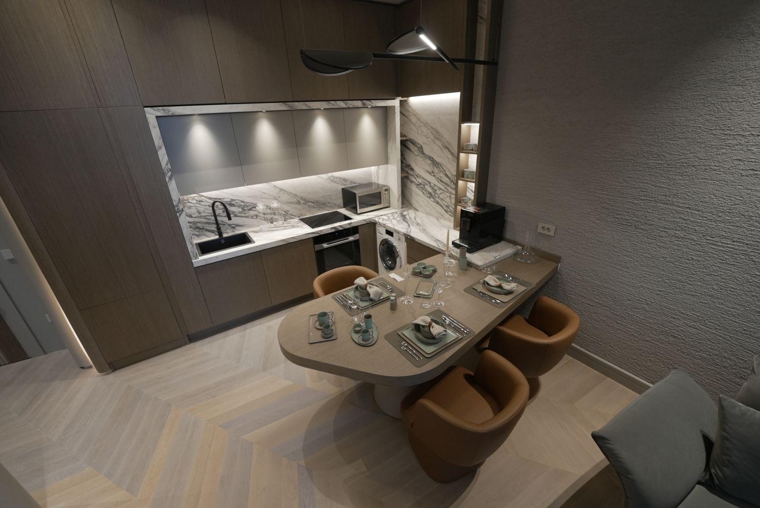 Alya Residence Levent: Luxury 1+1 Apartment - Suitable for Citizenship