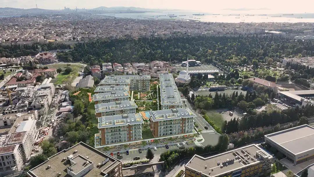 Modern Living at Alya Konutları: 3+1 Apartment for Sale in Zeytinburnu - Citizenship Eligible