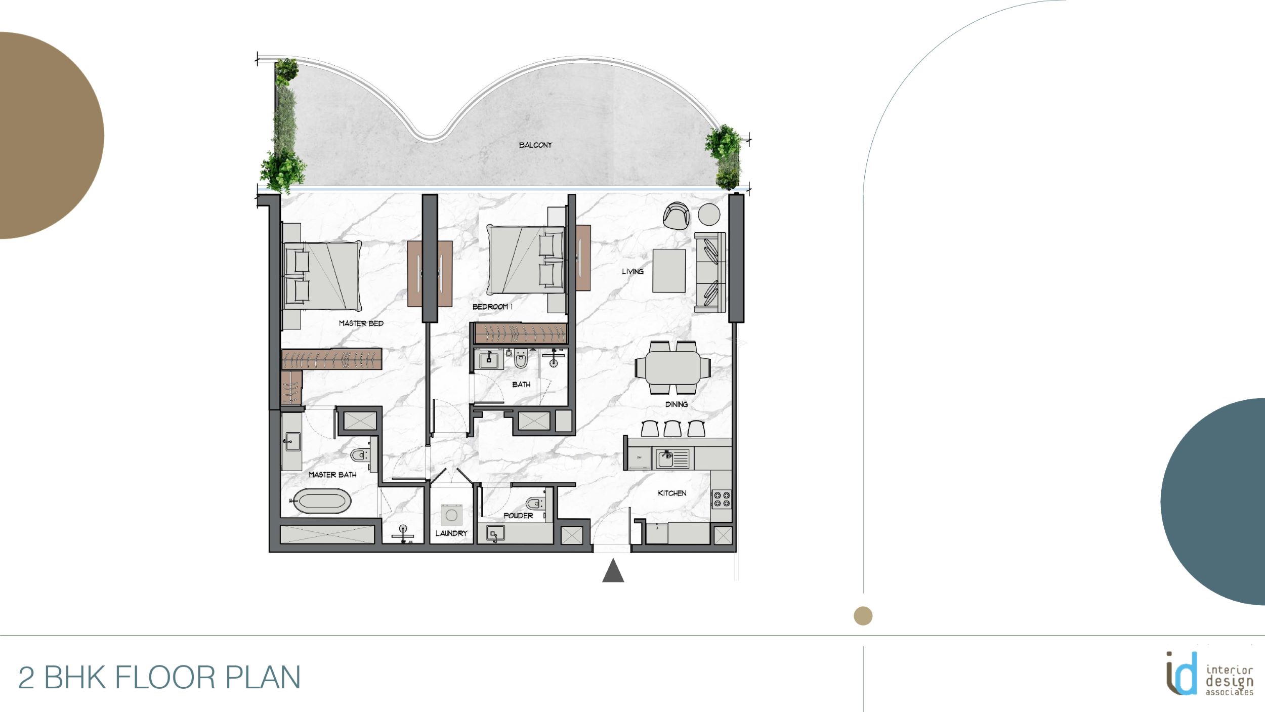 Aqua Arc - 2 Bedroom Apartment