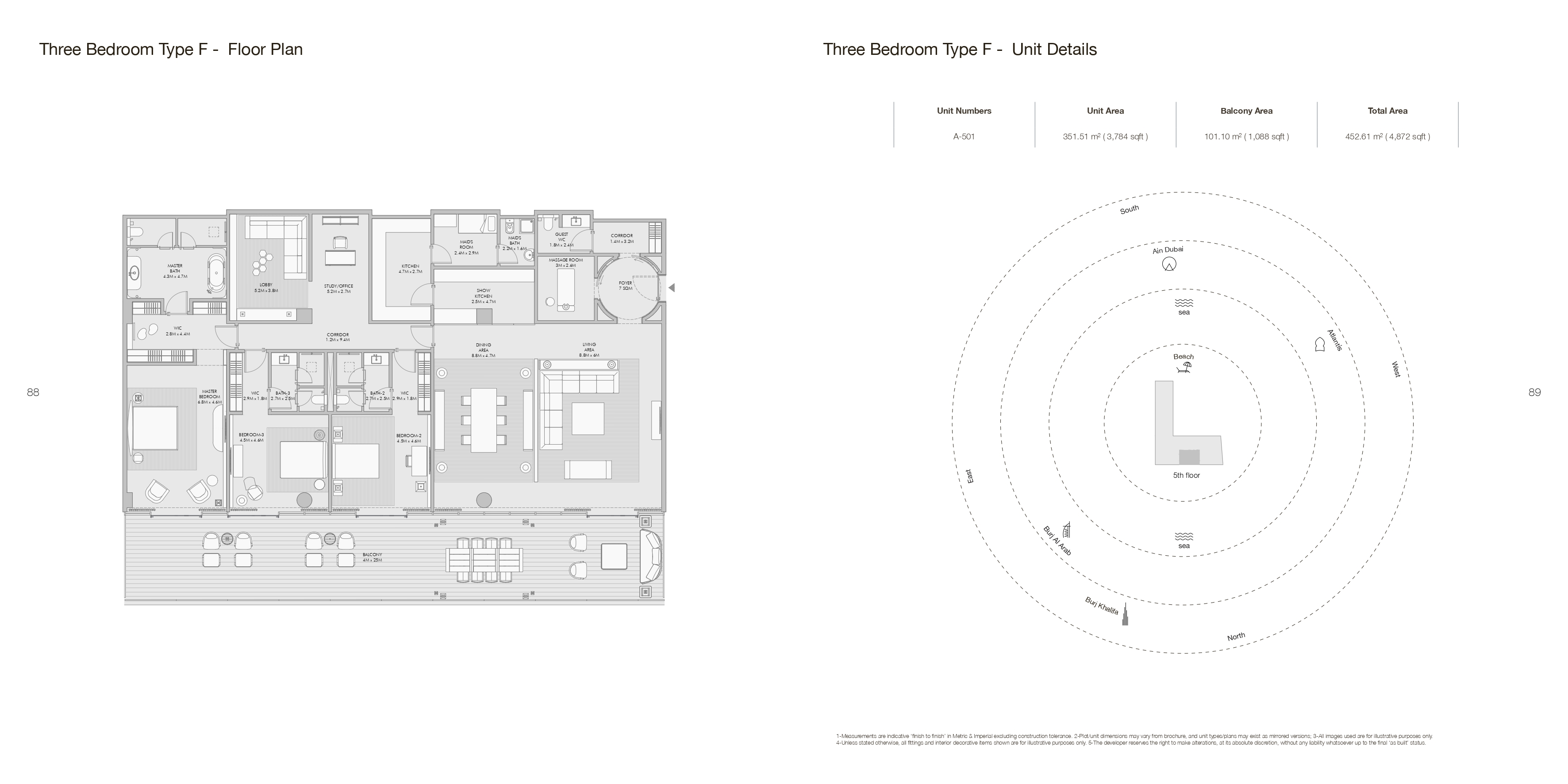 Armani Beach Residences - 3 Bedroom Apartment