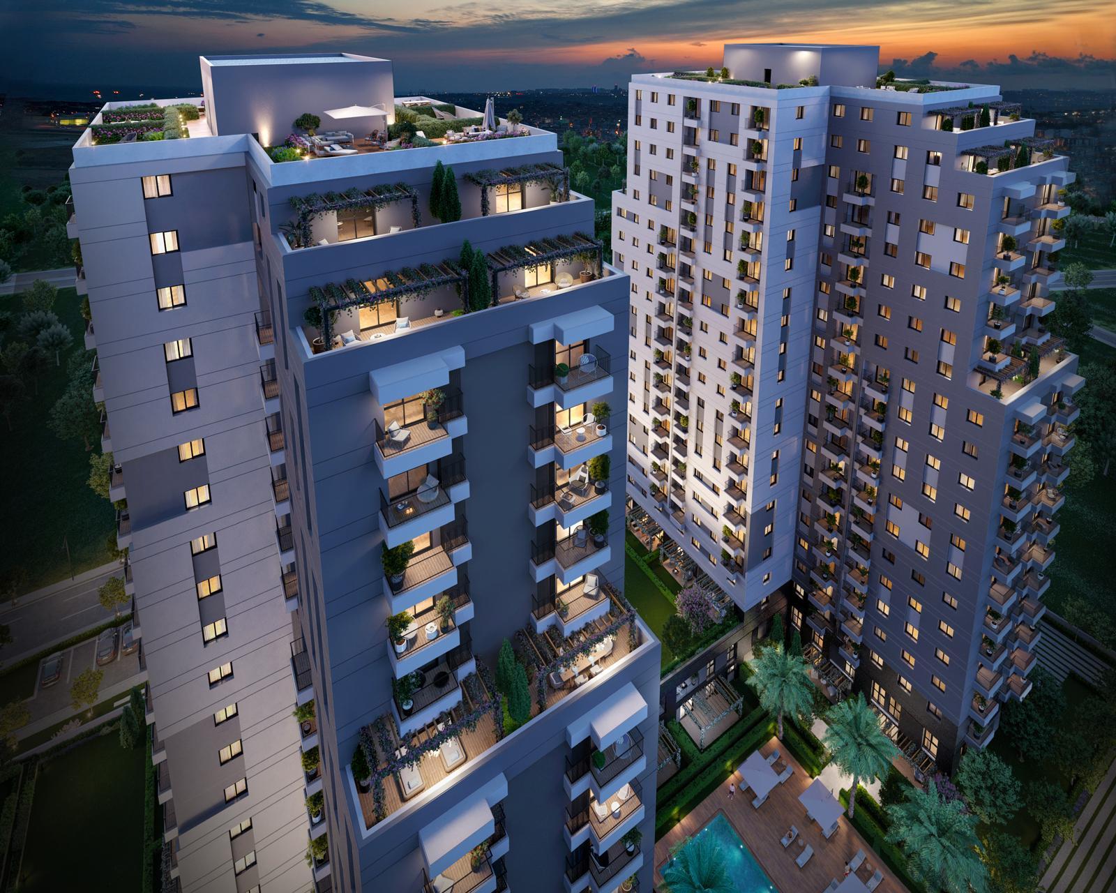 1+1 & 2+1 Modern Living & Prime Apartment in AS Concept Istanbul – Suitable for Citizenship