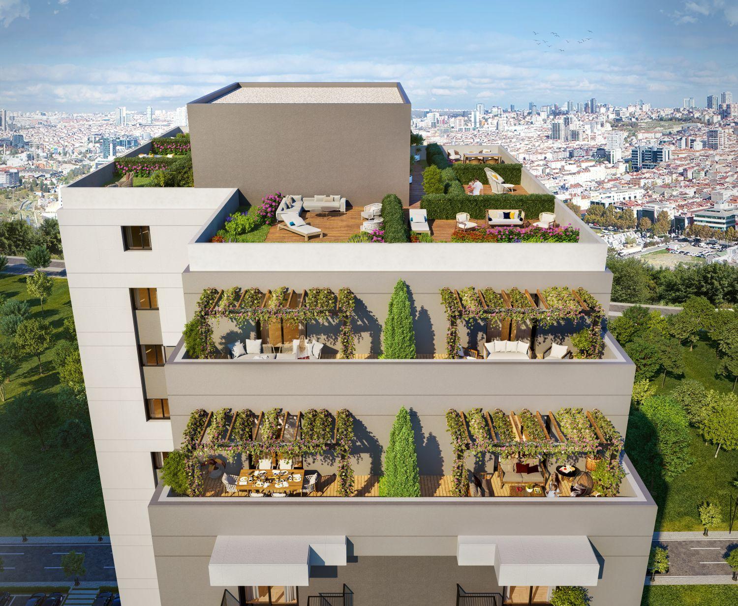 1+1 & 2+1 Modern Living & Prime Apartment in AS Concept Istanbul – Suitable for Citizenship