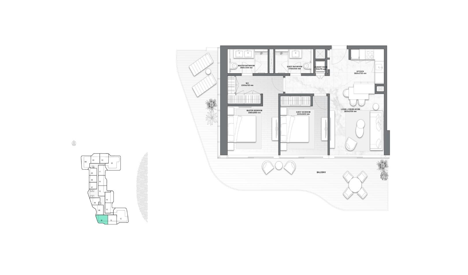 The Astera Interiors by Aston Martin - 2 Bedroom Apartment - Wynn Casino and Sea View