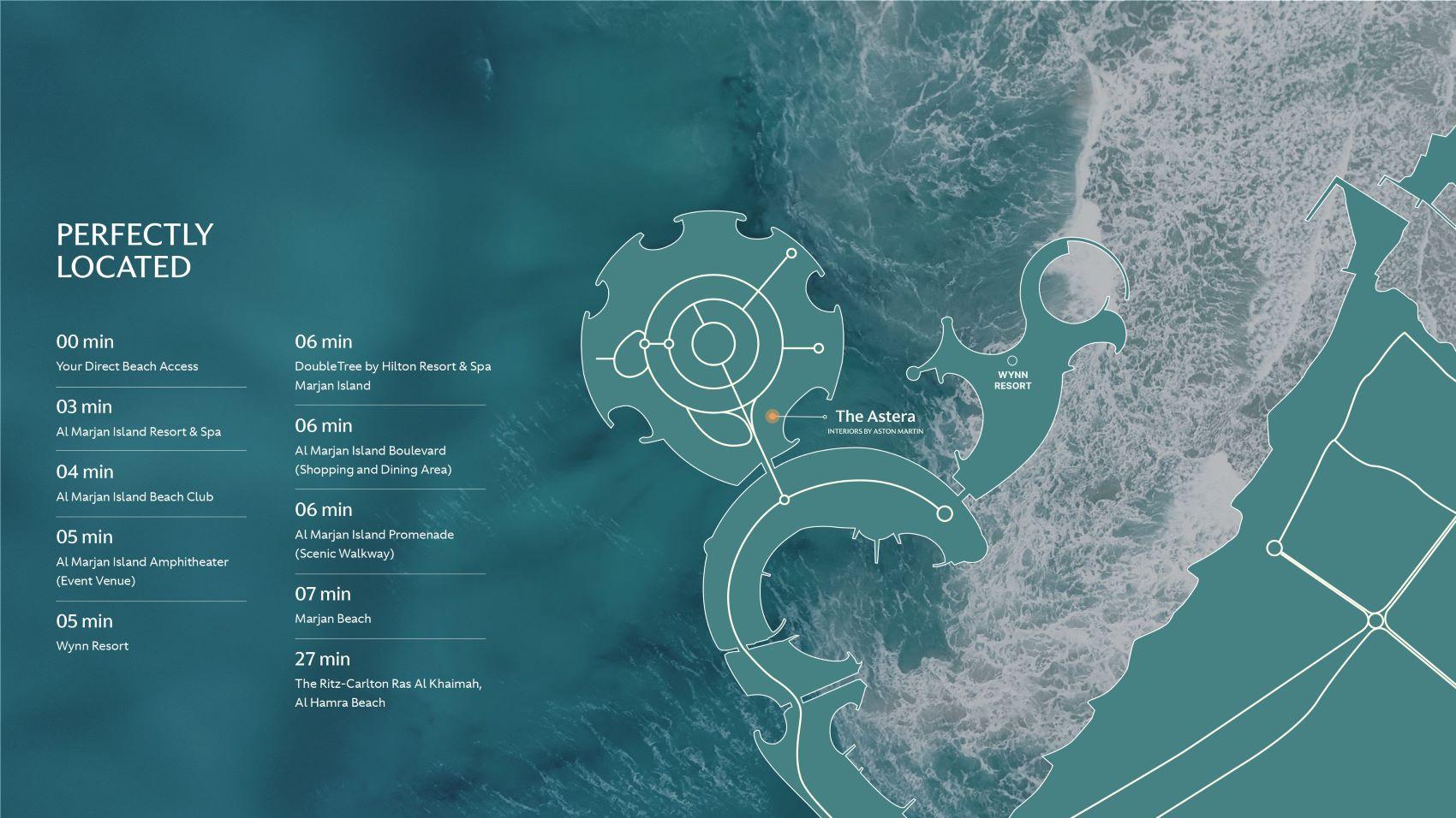 The Astera Interiors by Aston Martin - 2 Odalı Daire - Wynn and Beach Manzaralı