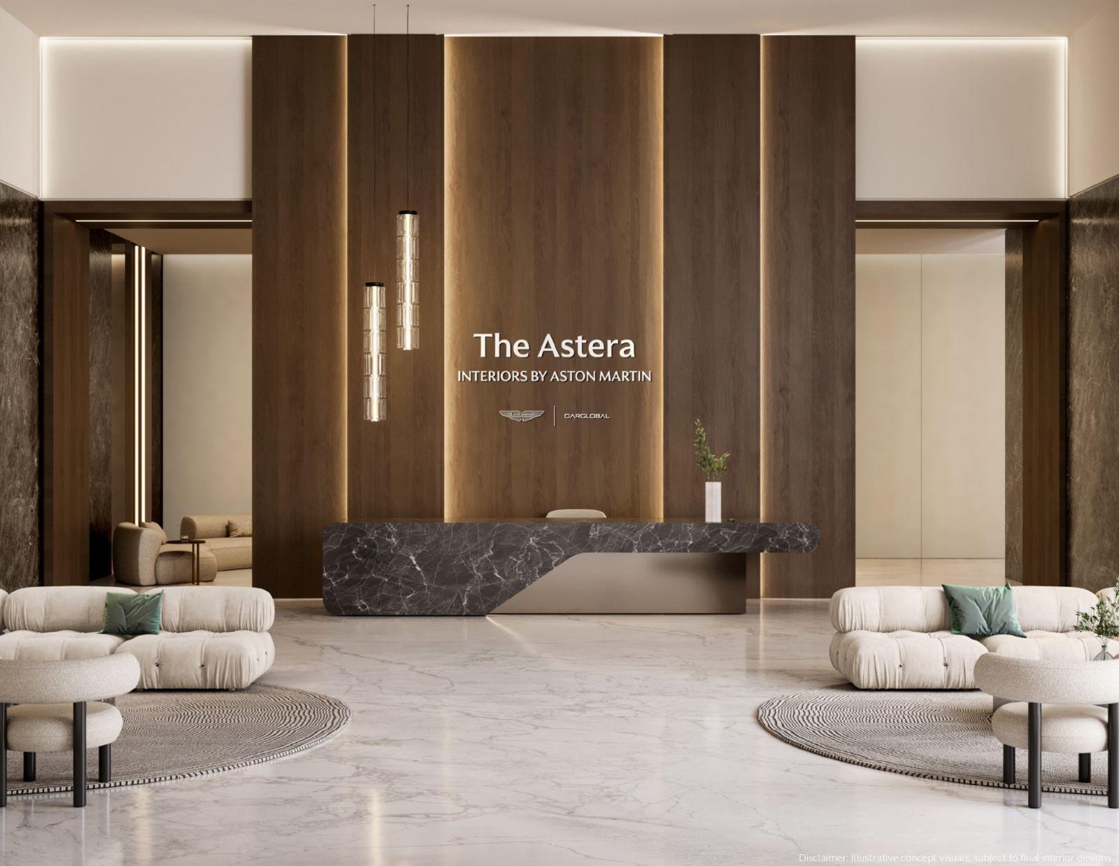 The Astera Interiors by Aston Martin - 2 Odalı Daire - Wynn and Beach Manzaralı