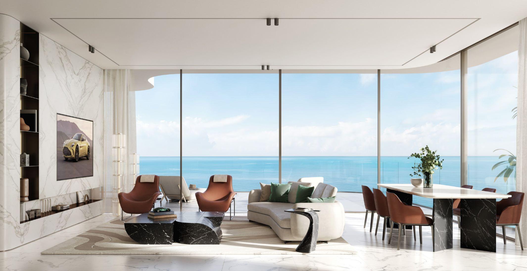 The Astera Interiors by Aston Martin - 2 Odalı Daire - Wynn and Beach Manzaralı