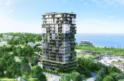Ataköy Marinada Residence: Luxury 1+1 Dublex Apartment Waterfront in Istanbul - Suitable for Citizenship