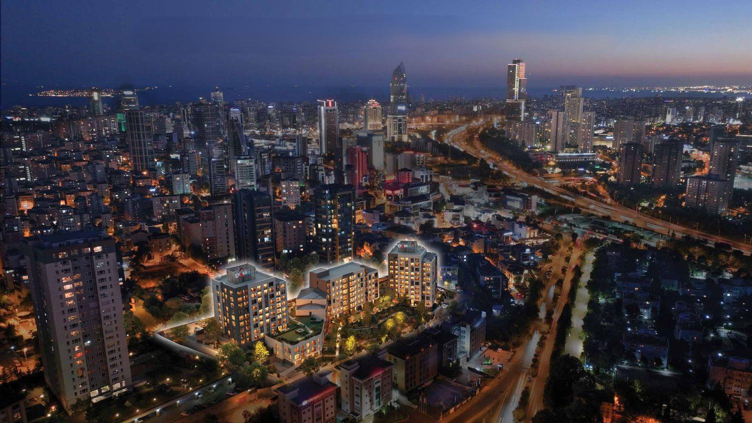 Ataşehir 173: Luxury 3+1 Apartment - Suitable for Citizenship