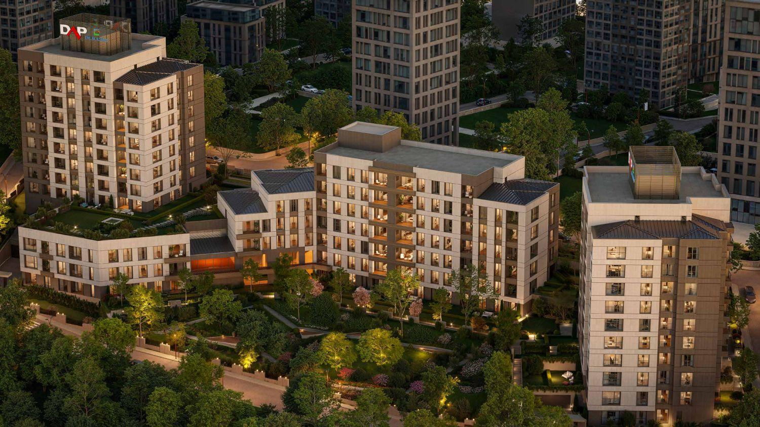 Ataşehir 173: Luxury 3+1 Apartment - Suitable for Citizenship