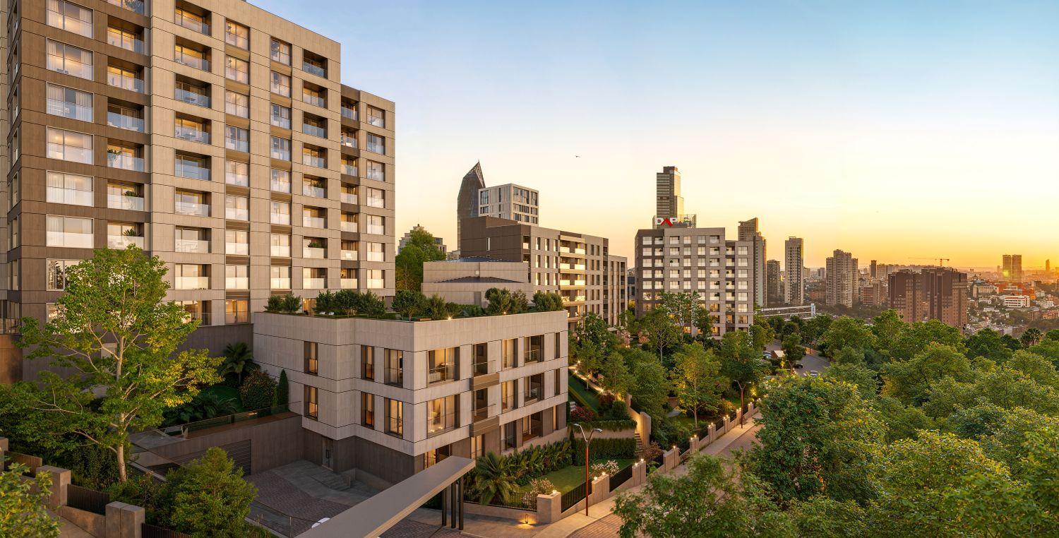 Ataşehir 173: Luxury 3+1 Apartment - Suitable for Citizenship