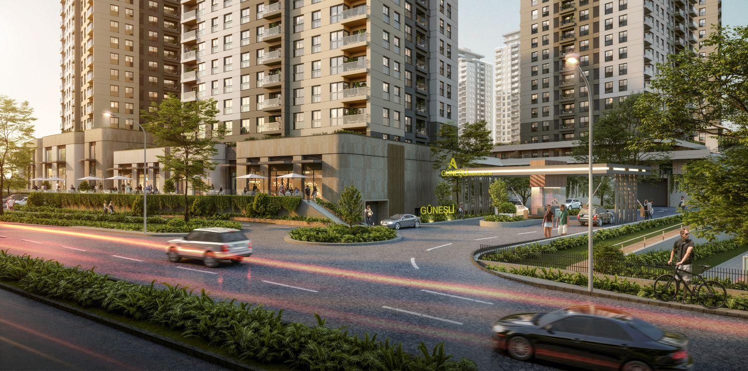 Avrupa Konutları Güneşli: Luxury 2+1 Apartment - Suitable for Citizenship