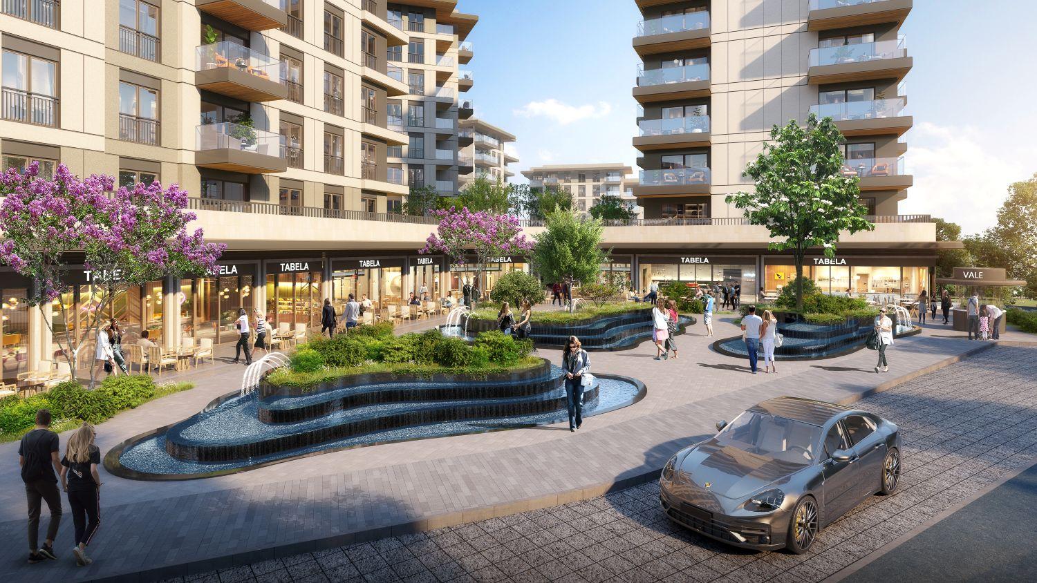 Luxury 1+1 Apartment in Avrupa Konutları Şişli 2 Project - Suitable for Citizenship