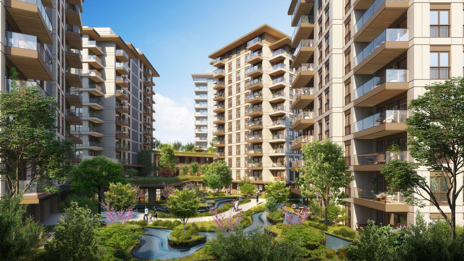 Luxury 1+1 Apartment in Avrupa Konutları Şişli 2 Project - Suitable for Citizenship