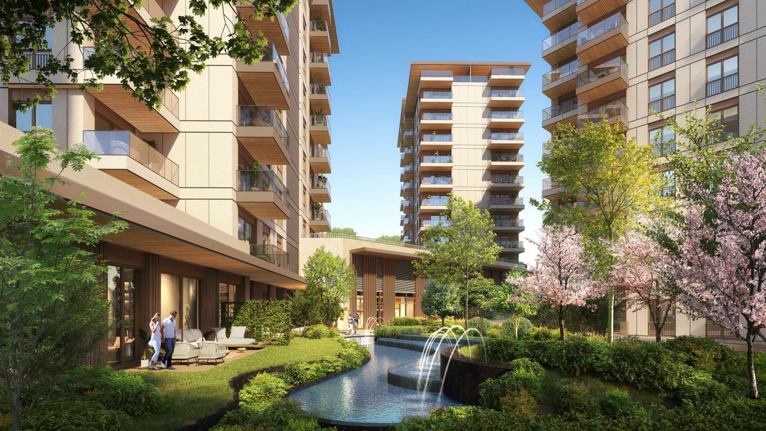 Luxury 1+1 Apartment in Avrupa Konutları Şişli 2 Project - Suitable for Citizenship