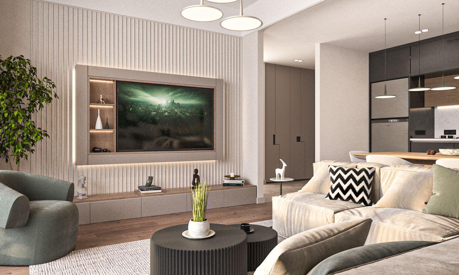 Azure Teras: Kağıthane'de Lüks 2+1 Daire - Vatandaşlığa Uygun