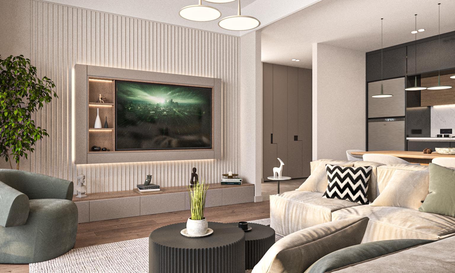 Azure Teras: Kağıthane'de Lüks 2+1 Daire - Vatandaşlığa Uygun