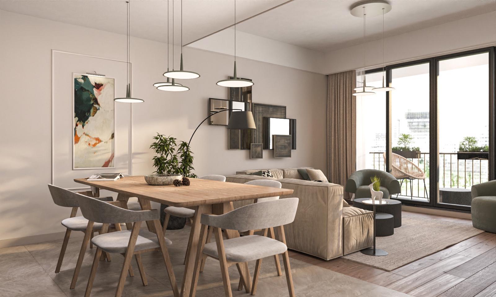 Azure Teras: Kağıthane'de Lüks 2+1 Daire - Vatandaşlığa Uygun