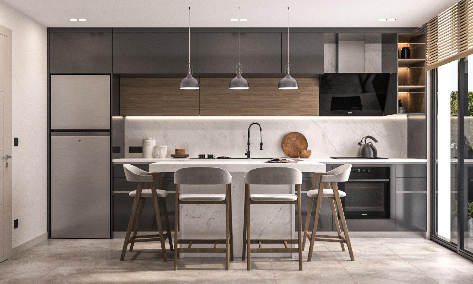 Azure Teras: Kağıthane'de Lüks 2+1 Daire - Vatandaşlığa Uygun