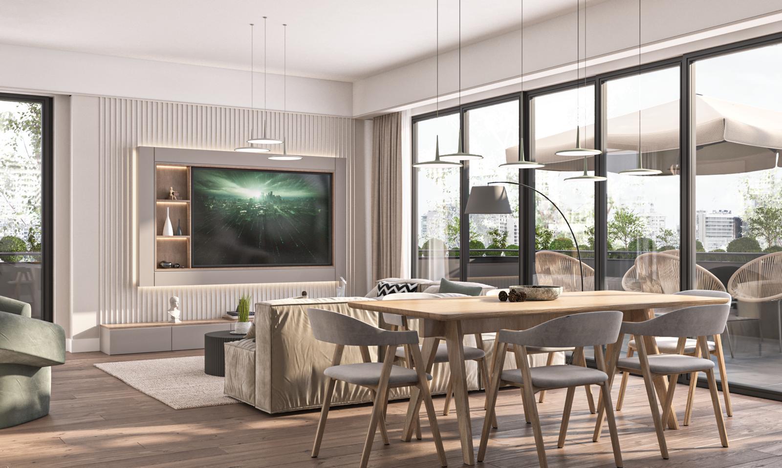 Azure Teras: Kağıthane'de Lüks 2+1 Daire - Vatandaşlığa Uygun