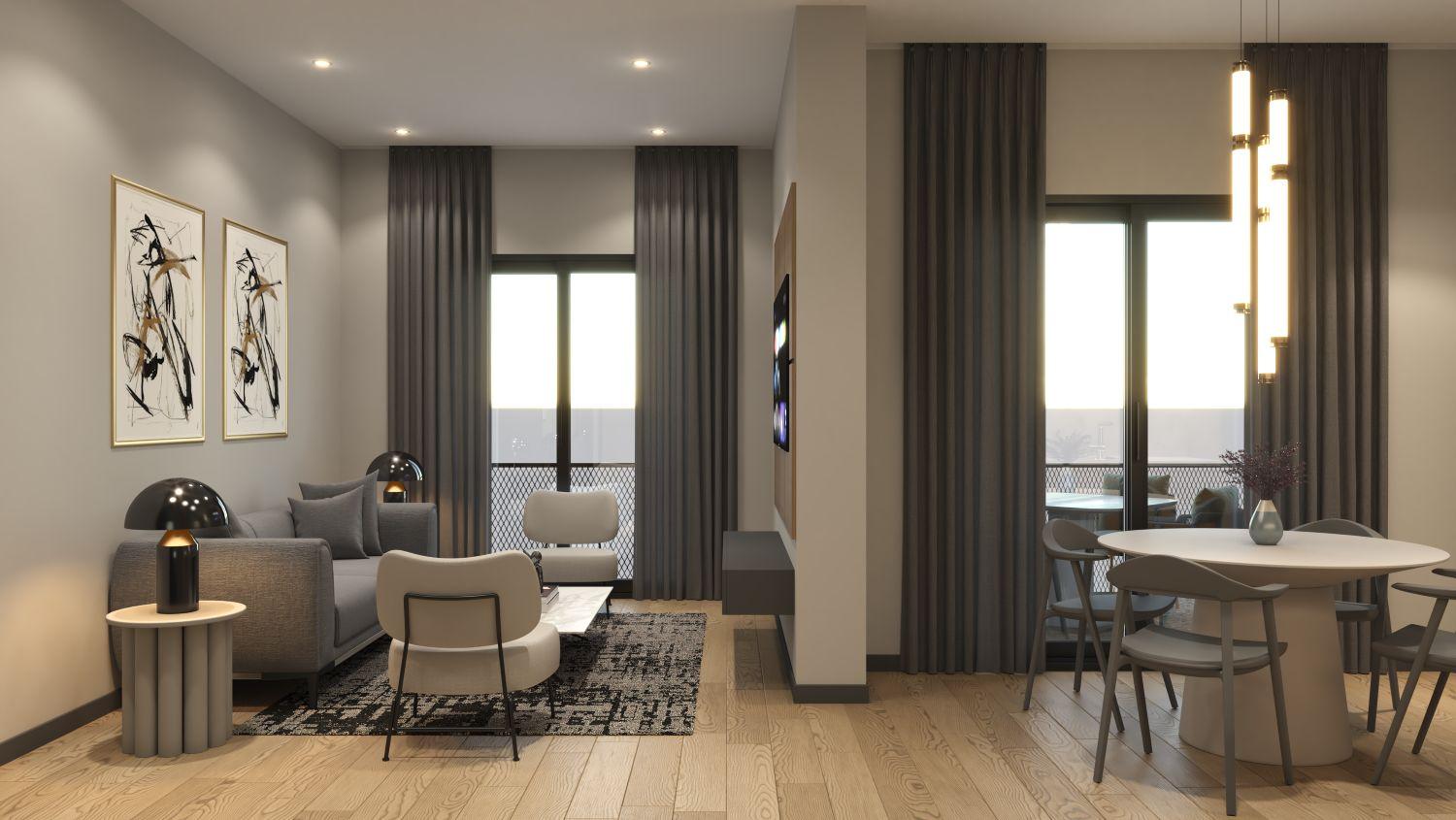 2+1 Apartment in House B Project Near Istanbul Airport and Metro - Eligible for Citizenship