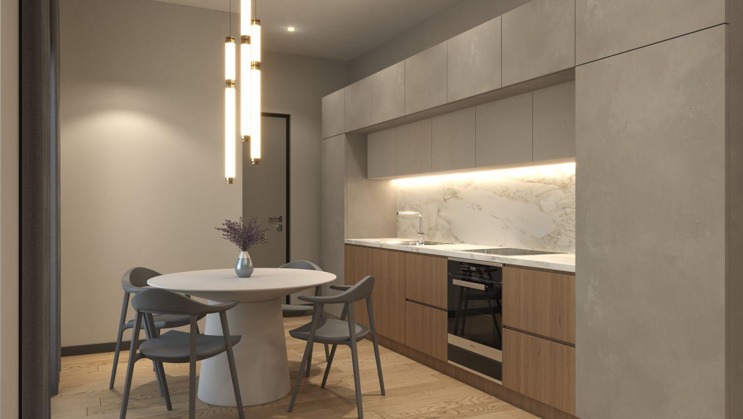 2+1 Apartment in House B Project Near Istanbul Airport and Metro - Eligible for Citizenship