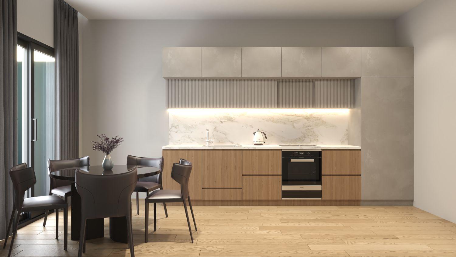 2+1 Apartment in House B Project Near Istanbul Airport and Metro - Eligible for Citizenship