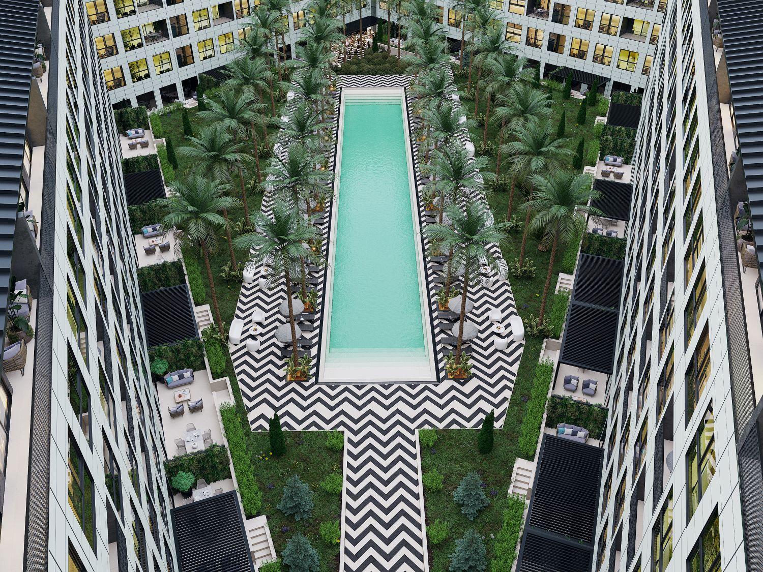 2+1 Apartment in House B Project Near Istanbul Airport and Metro - Eligible for Citizenship