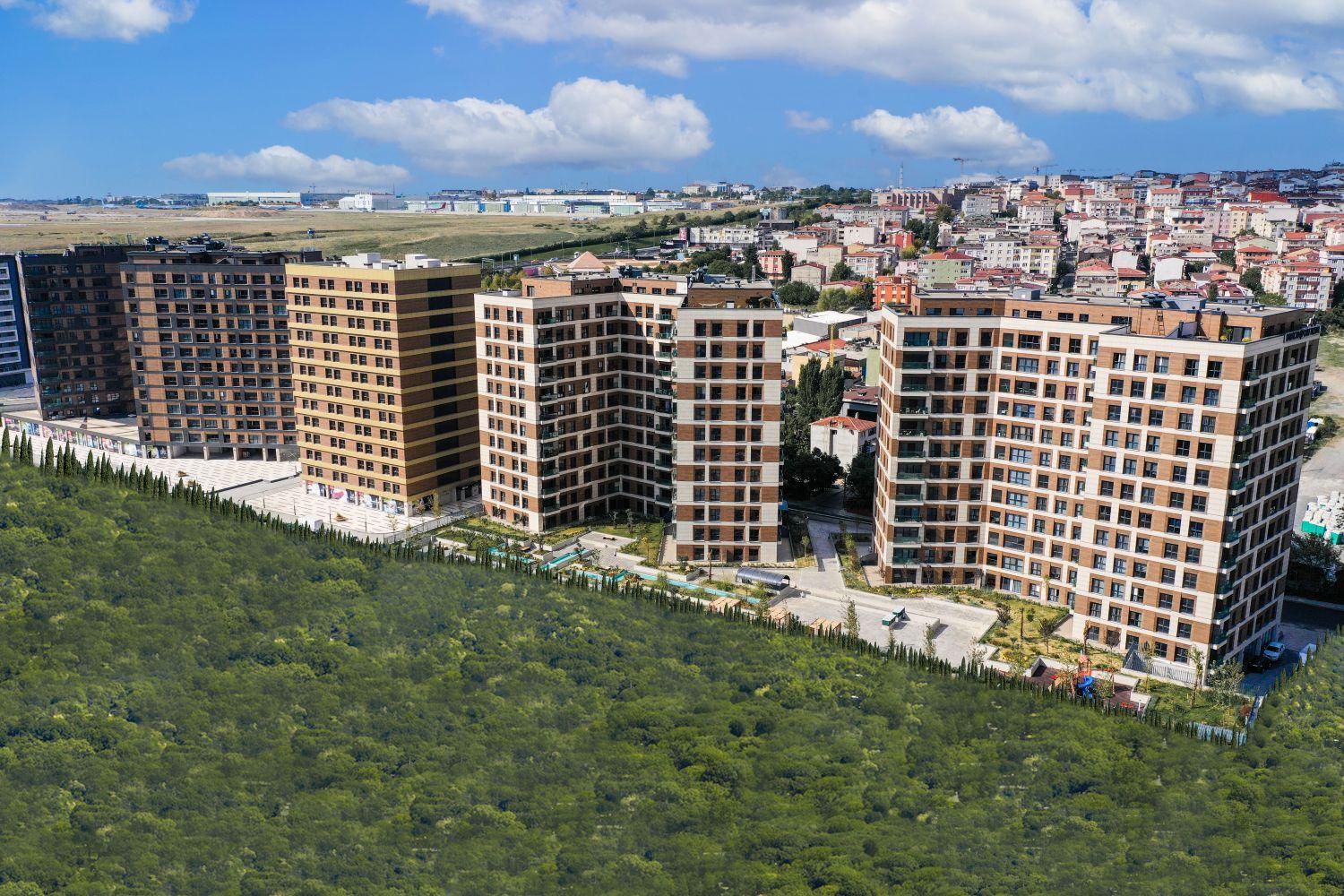 Babacan Port Royal Küçükçekmece: 1+1 Apartment for Sale