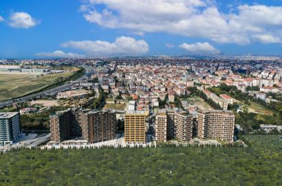 Babacan Port Royal Küçükçekmece: 1+1 Apartment for Sale