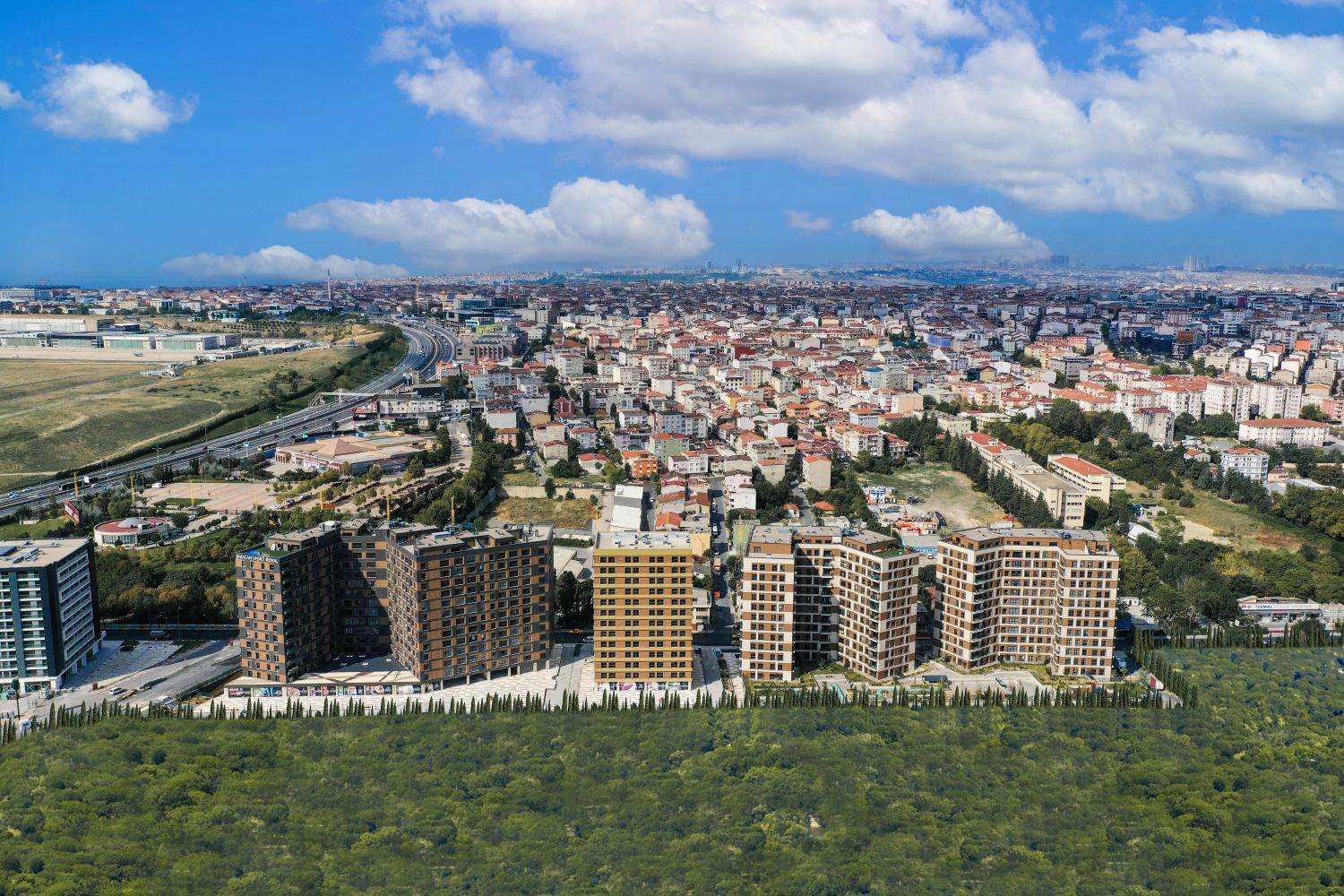 Babacan Port Royal Küçükçekmece: 1+1 Apartment for Sale