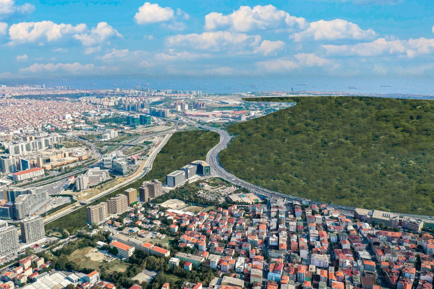 Babacan Port Royal Küçükçekmece: 1+1 Apartment for Sale