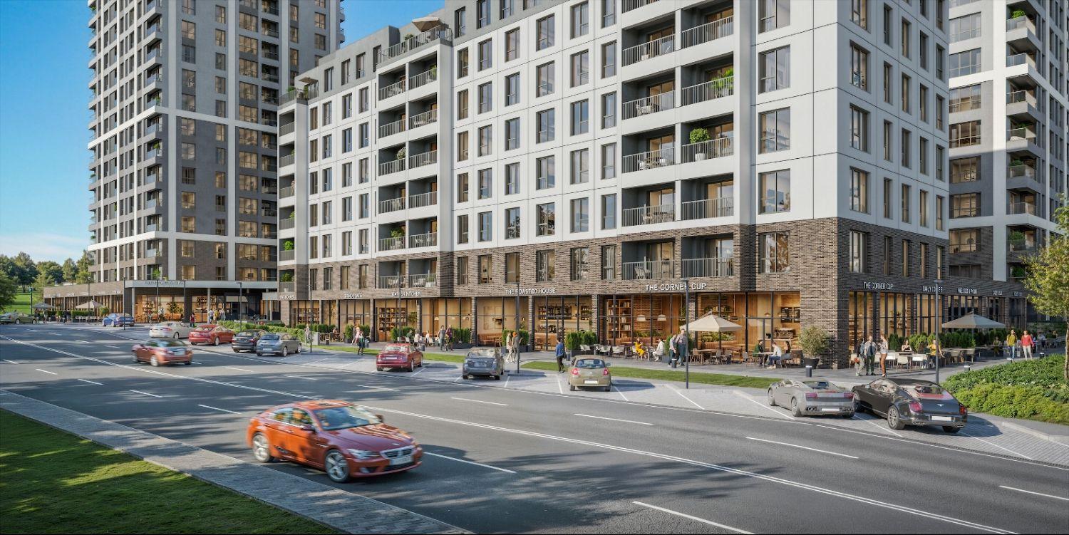 Bahçeada Bahçeşehir: Luxury 2x 2+1 & 1+1 Apartments in Esenyurt - Suitable for Citizenship