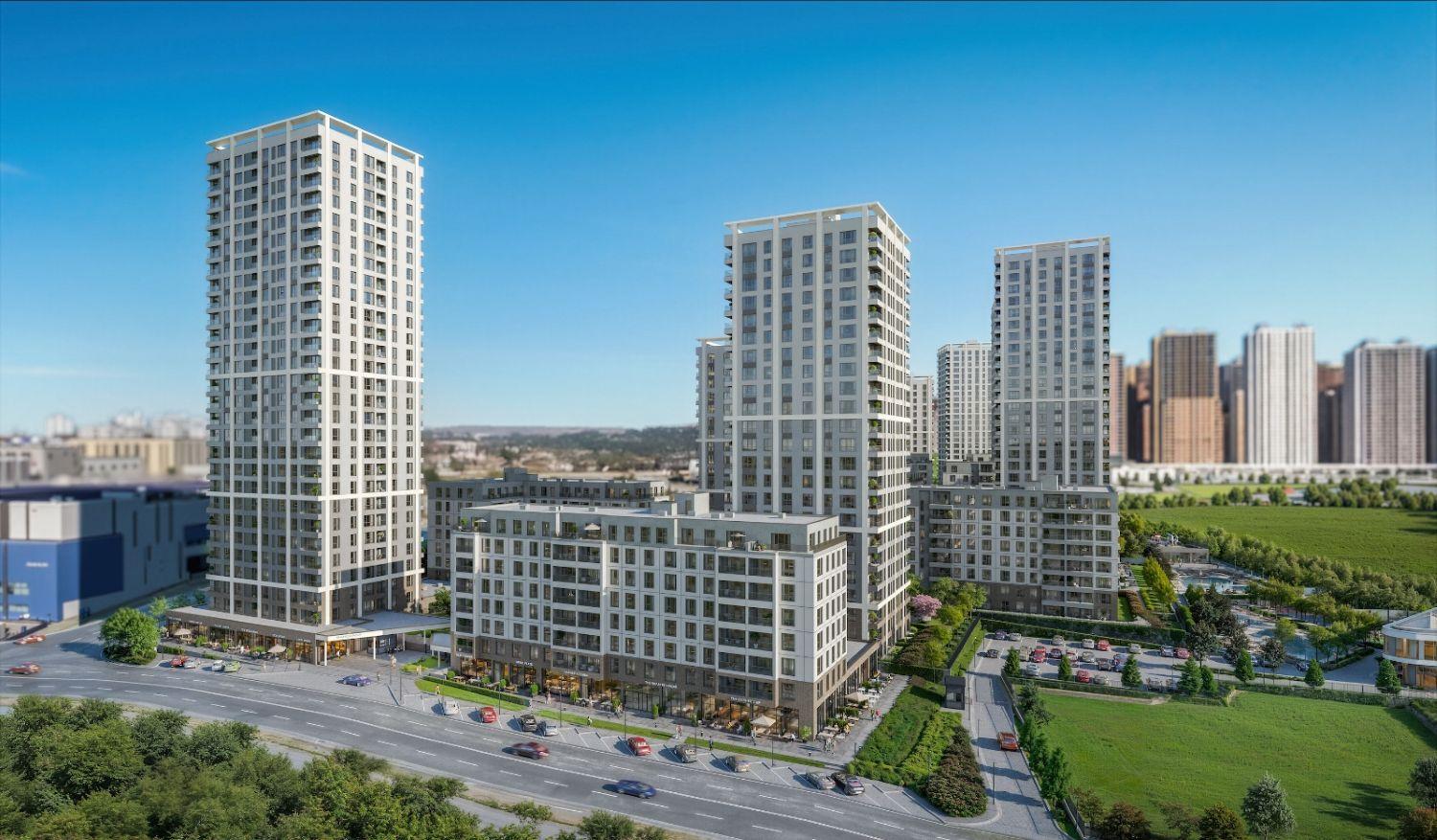 Bahçeada Bahçeşehir: Luxury 2x 2+1 & 1+1 Apartments in Esenyurt - Suitable for Citizenship