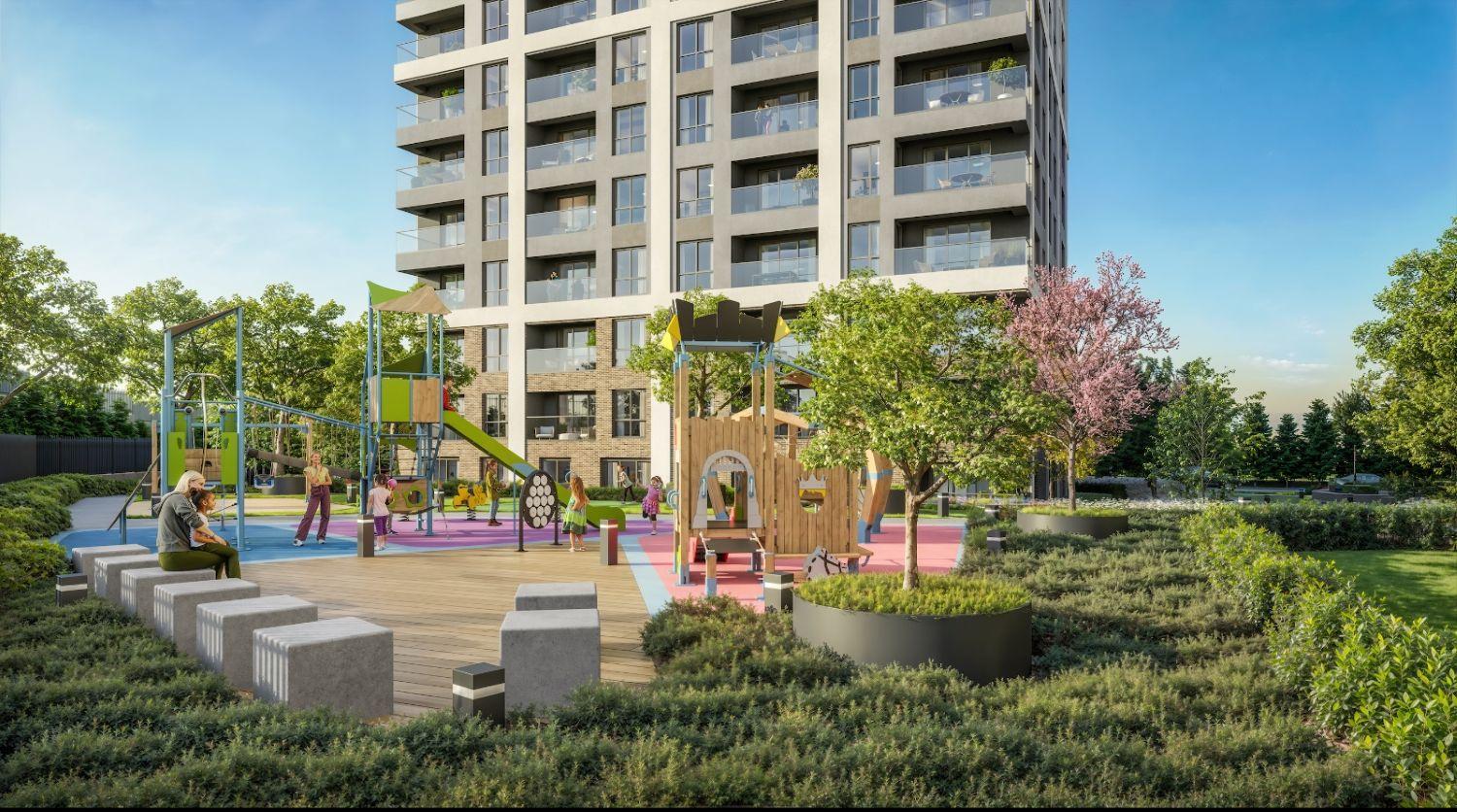 Bahçeada Bahçeşehir: Luxury 2x 2+1 & 1+1 Apartments in Esenyurt - Suitable for Citizenship