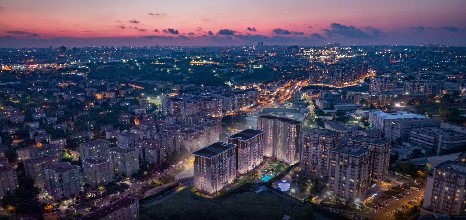 2+1 Apartment Near Metro in Bakırcı Topkapı Project - Suitable for Citizenship