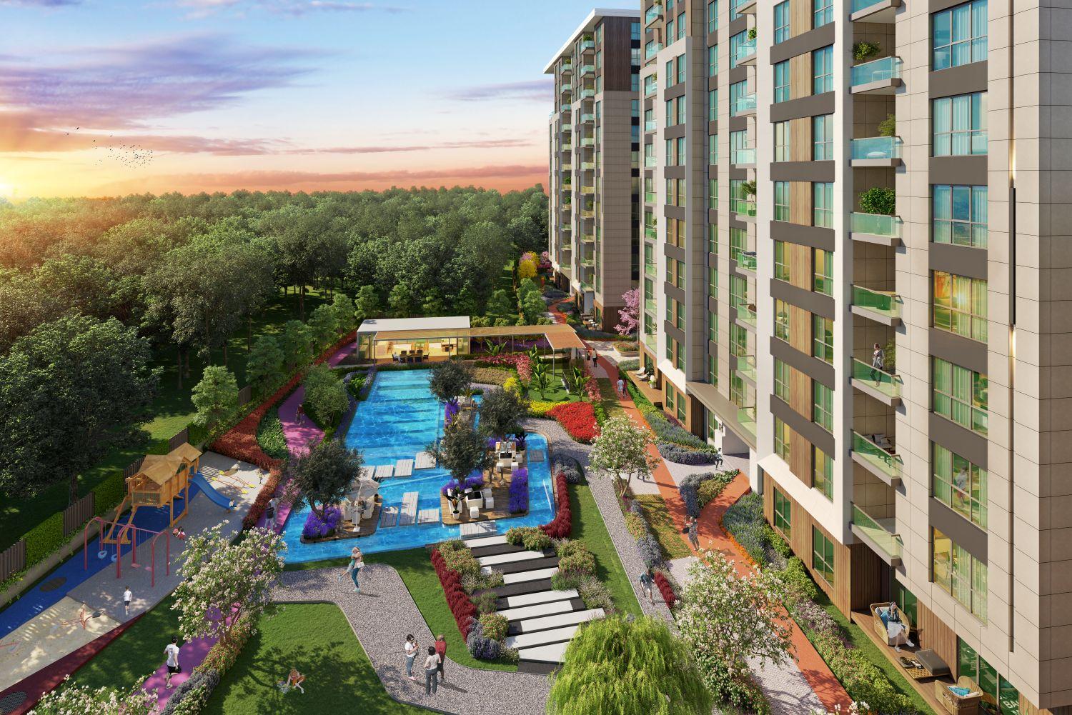 2+1 Apartment Near Metro in Bakırcı Topkapı Project - Suitable for Citizenship