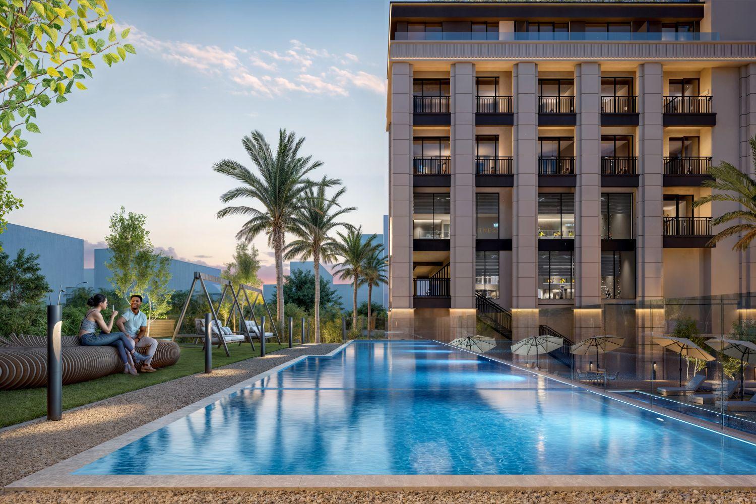 Berkeley Square by Prestige One - 1 Bedroom Apartment - Modern-Classical Luxury Residences in JVC