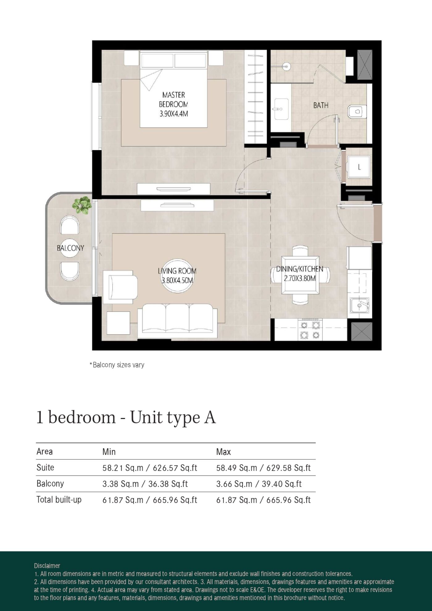 Berkshire Park-1 Bedroom Apartment