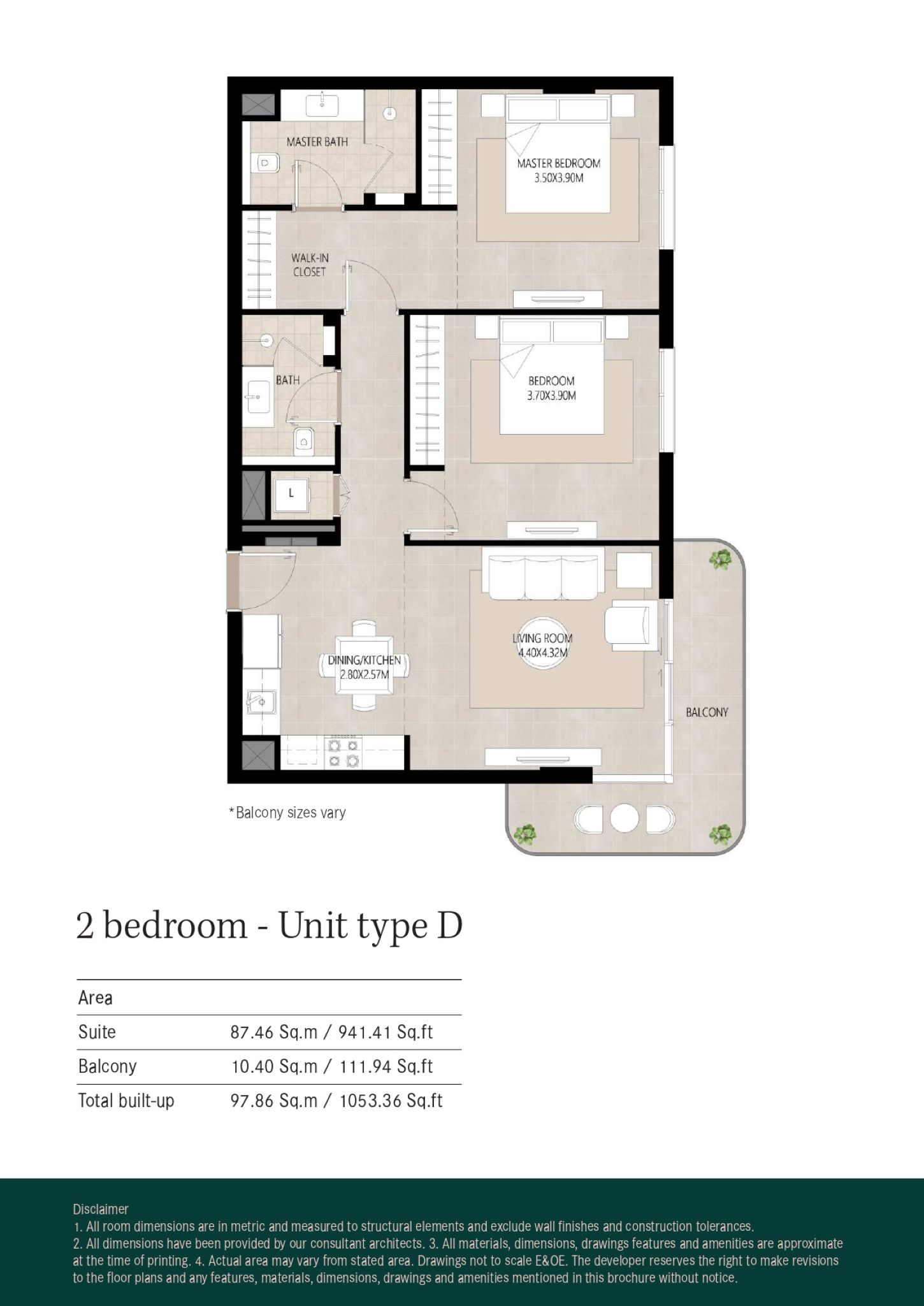 Berkshire Park-2 Bedroom Apartment