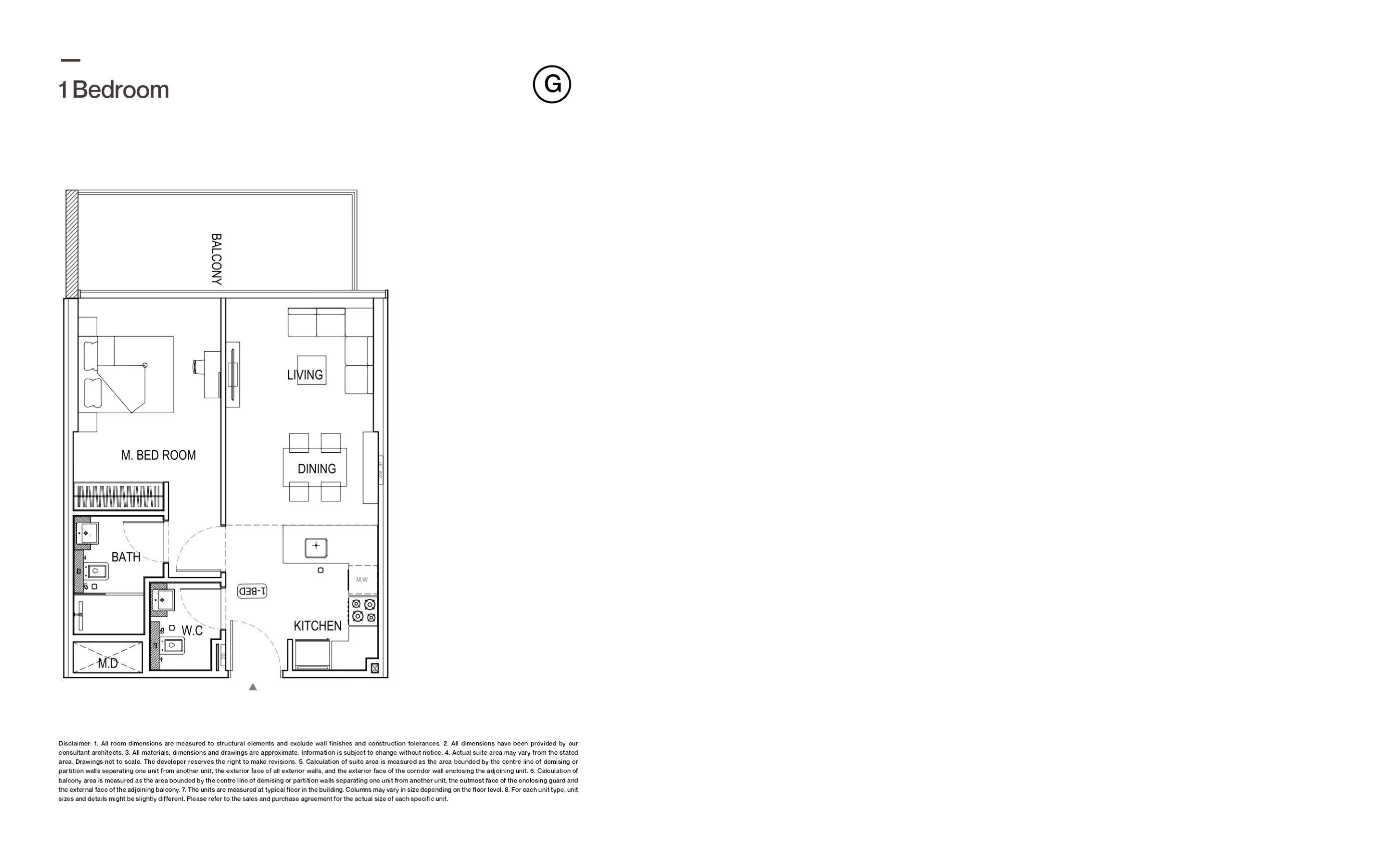 Binghatti Amber - 1 Bedroom Apartment