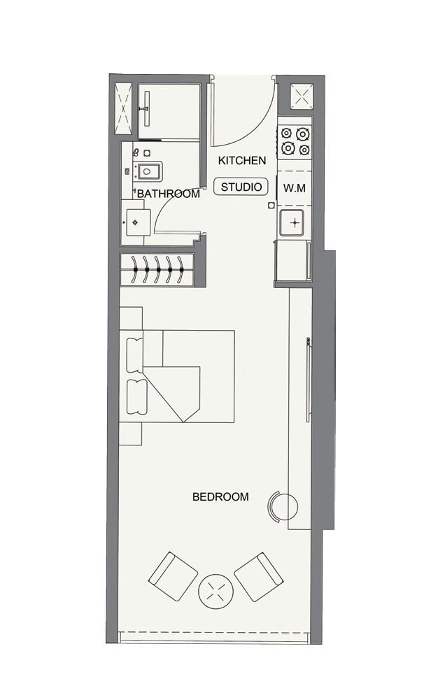 Binghatti Cullinan - Studio -  Close to Down Town, Big Investment Potential