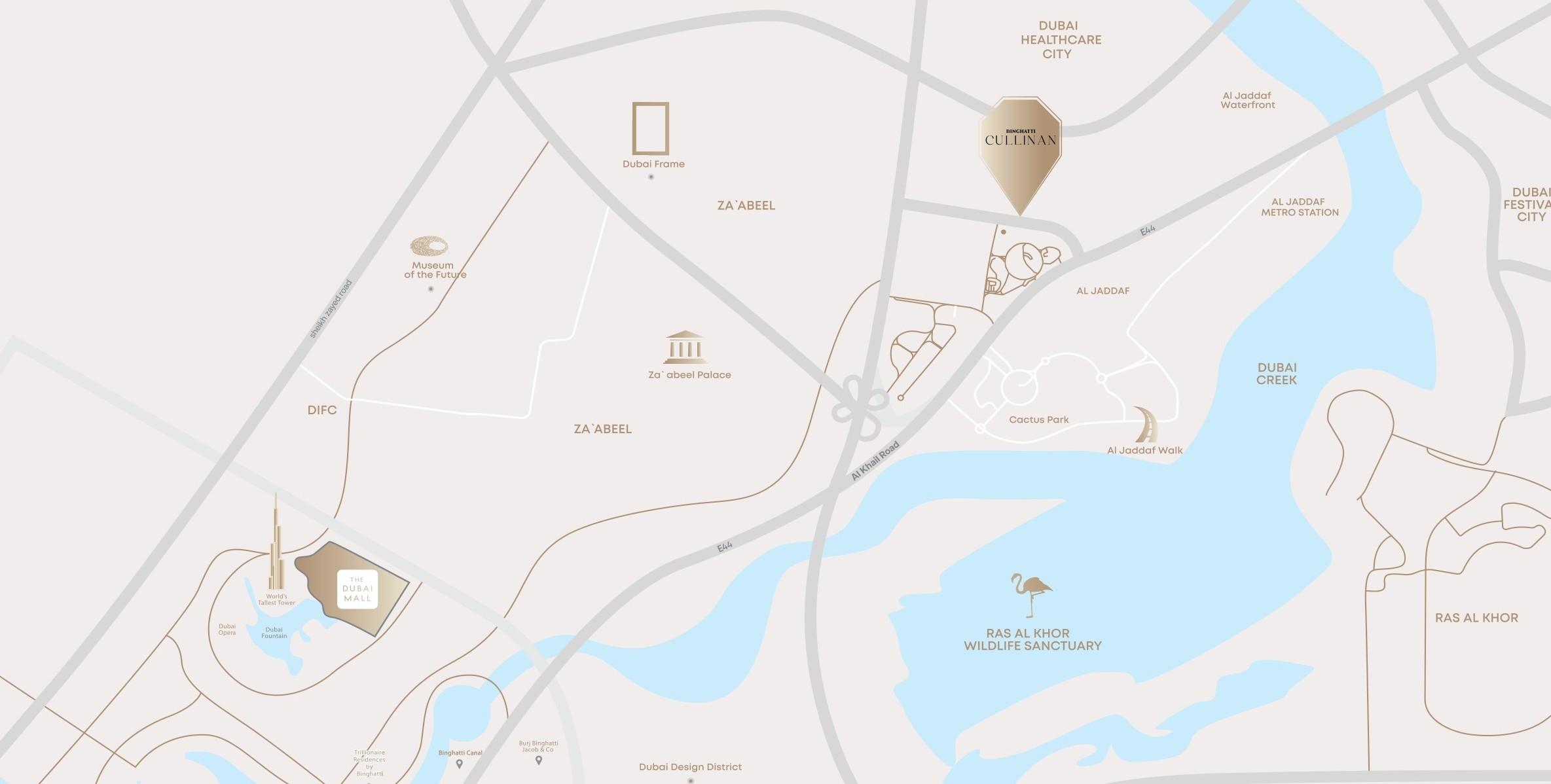 Binghatti Cullinan - 1 Bedroom Apartment