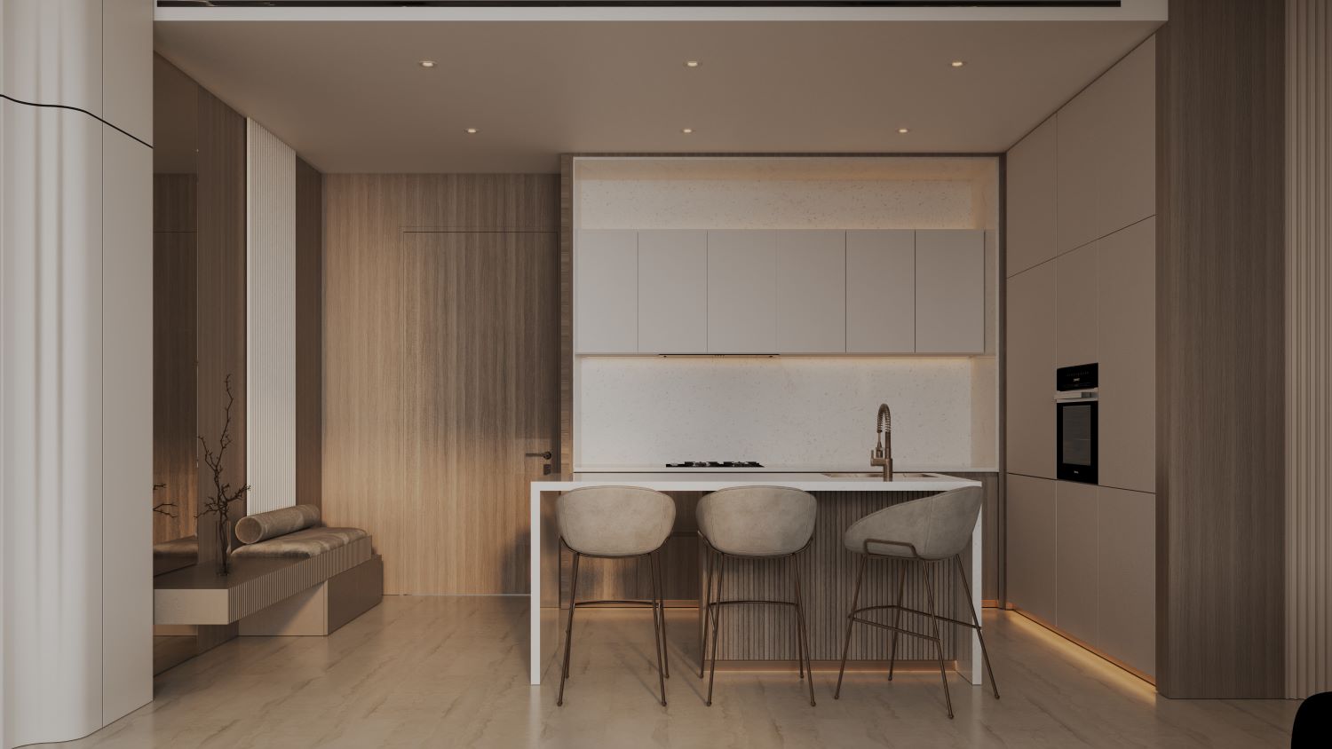 Binghatti Elite -  1 Bedroom Apartment