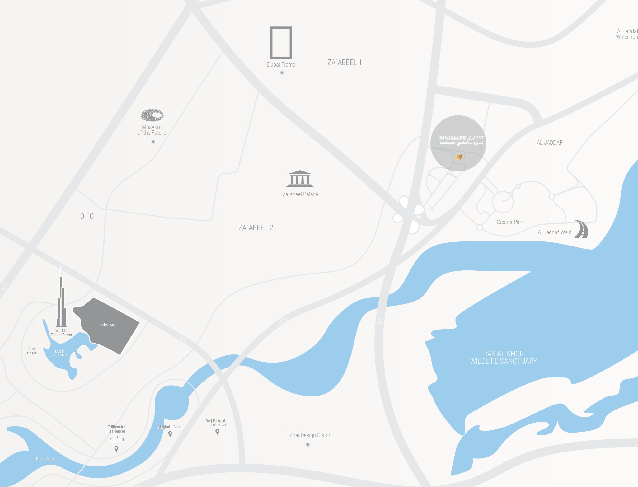 Binghatti Ghost - 2 Bedroom Apartment