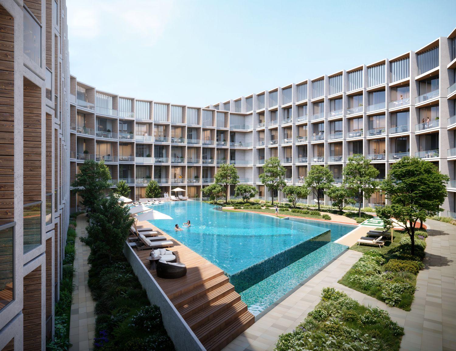 Binghatti Hillcrest - 1 Odalı Daire - Arjan’da Yatırım Fırsatı