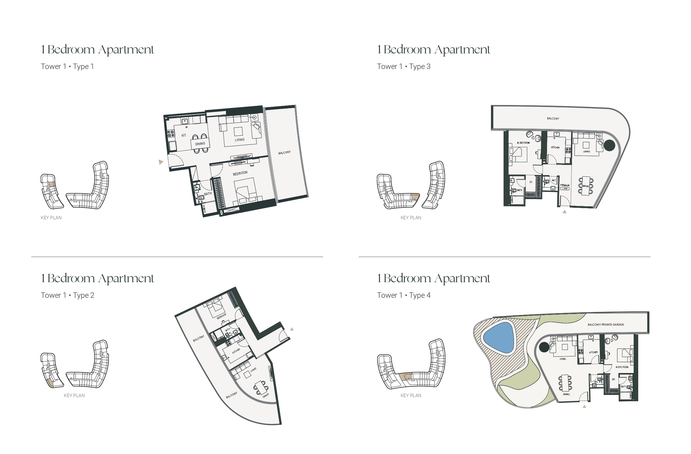 Binghatti Hills - 1 Bedroom Apartment