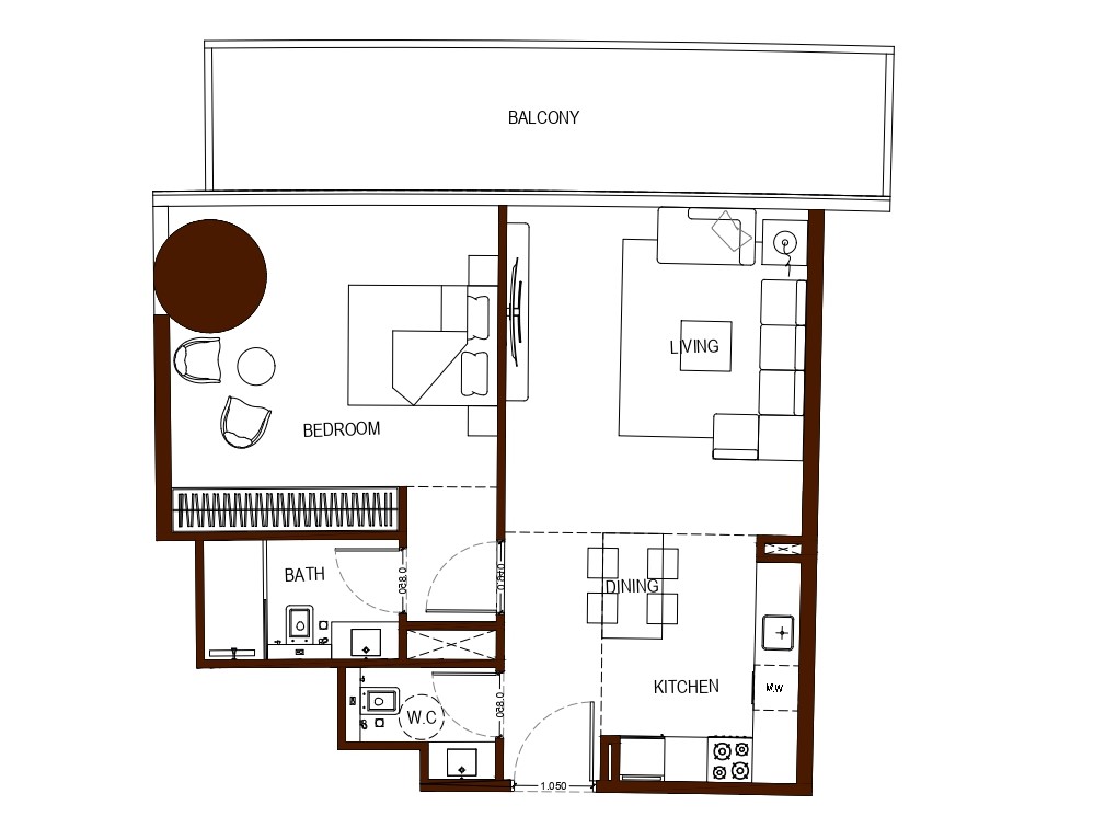 Binghatti Hillviews - 1 Bedroom Aparment