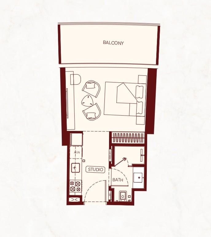 Binghatti Skyflame - Studio - Premium Smart Residences with High ROI in Majan